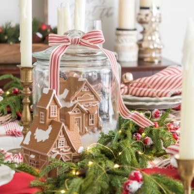 How To Make A Gingerbread Snow Globe Centerpiece