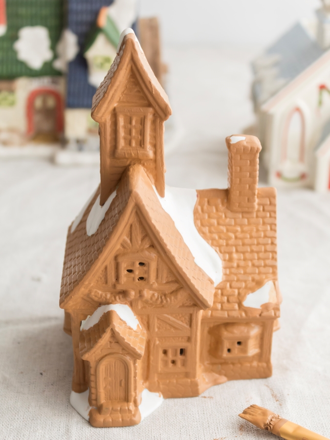 How To Make A Gingerbread Snow Glovbe Centerpiece - Midwest Life and Style Blog