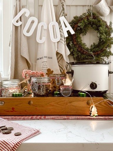 Hot Cocoa Station from Eleanor Rose Home - Week In Rewind with Midwest Life and STyle