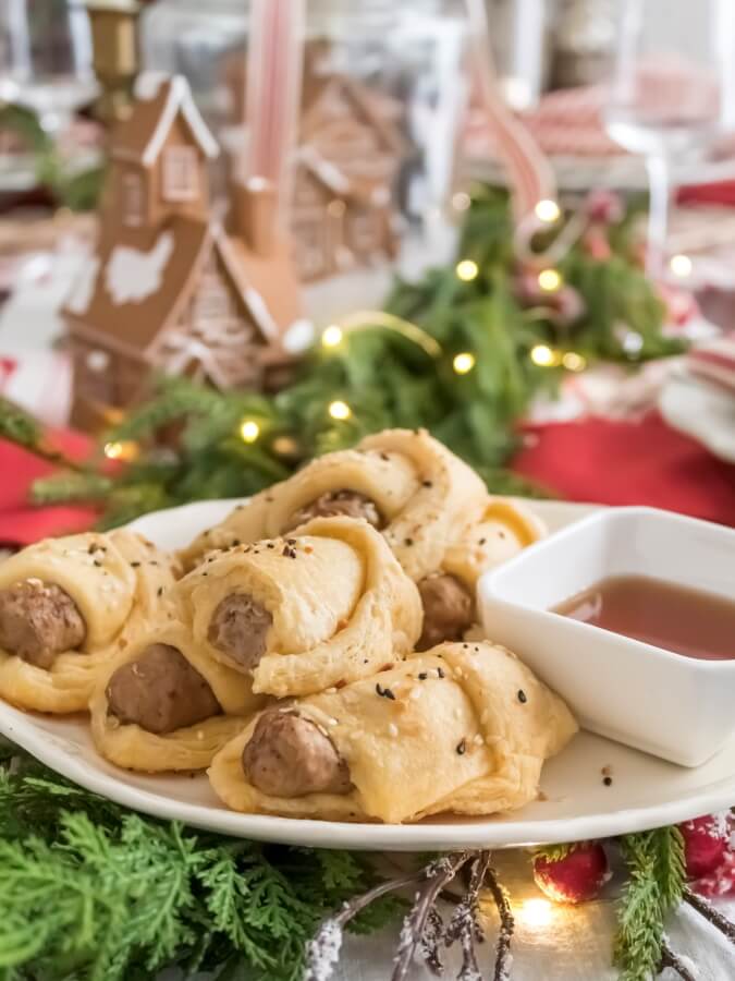 Breakfast Sausage Crescent Rolls