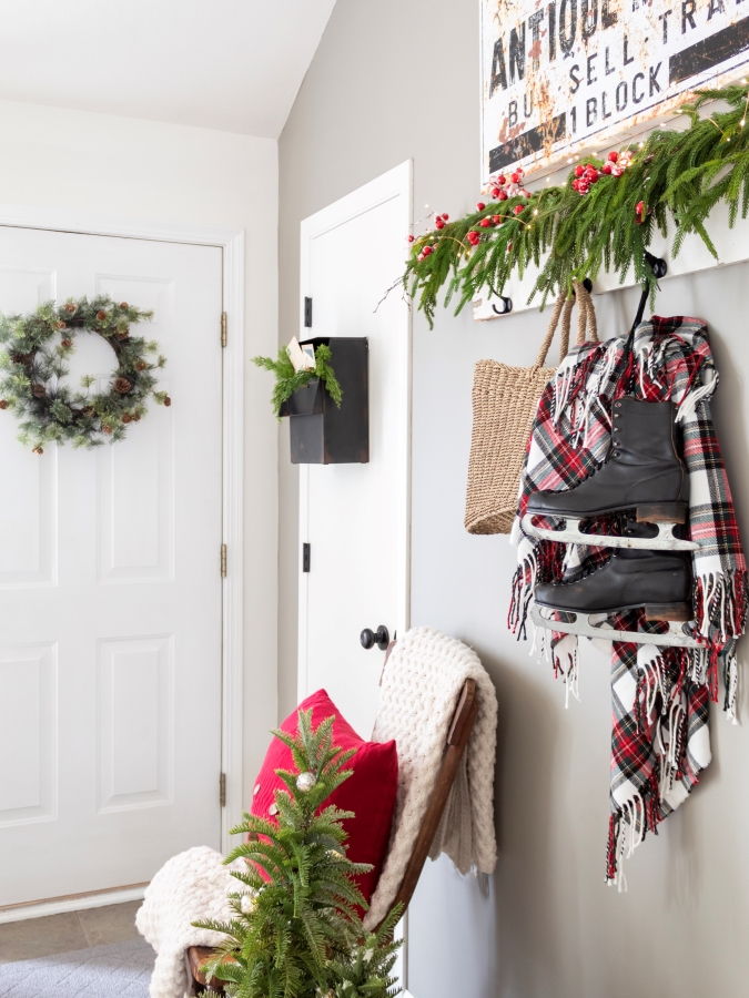 Charming Old World Red And White Holiday House Tour - Midwest Life and Style Blog