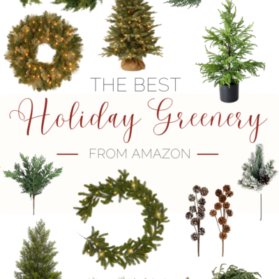 The Best Holiday Greenery From Amazon