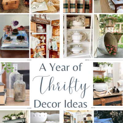 A Year Of Thrifty Decorating Tips And Ideas