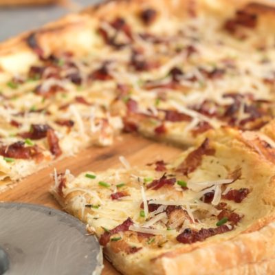 Bacon Onion And Cheese Tart