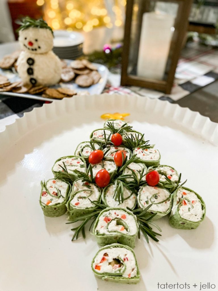 Christmas Tree Party Pinwheel Appetizers from Tatertots and Jello - Week in Rewind with Midwest Life and Style