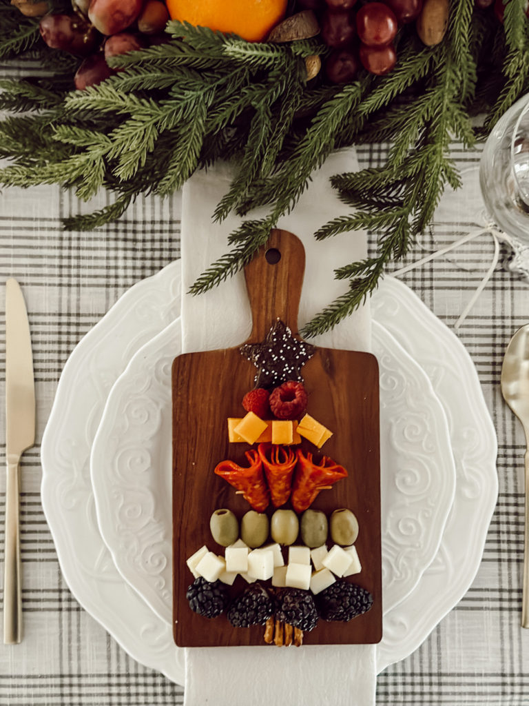 Charcuterie Christmas Tree - 6 Simple Recipes To Make For A Winter Dinner Party - Midwest Life and Style Blog