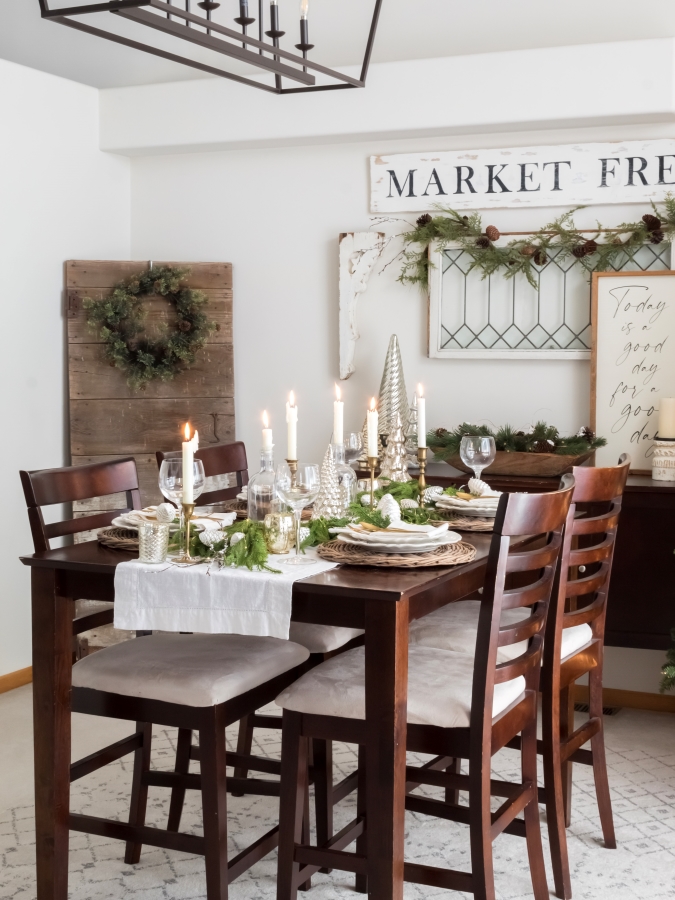 How To Set A Table For A Cozy Winter Dinner  Party - Midwest Life and Style Blog