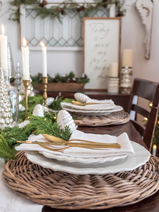 How To Set A Table For A Cozy Winter Dinner  Party - Midwest Life and Style Blog