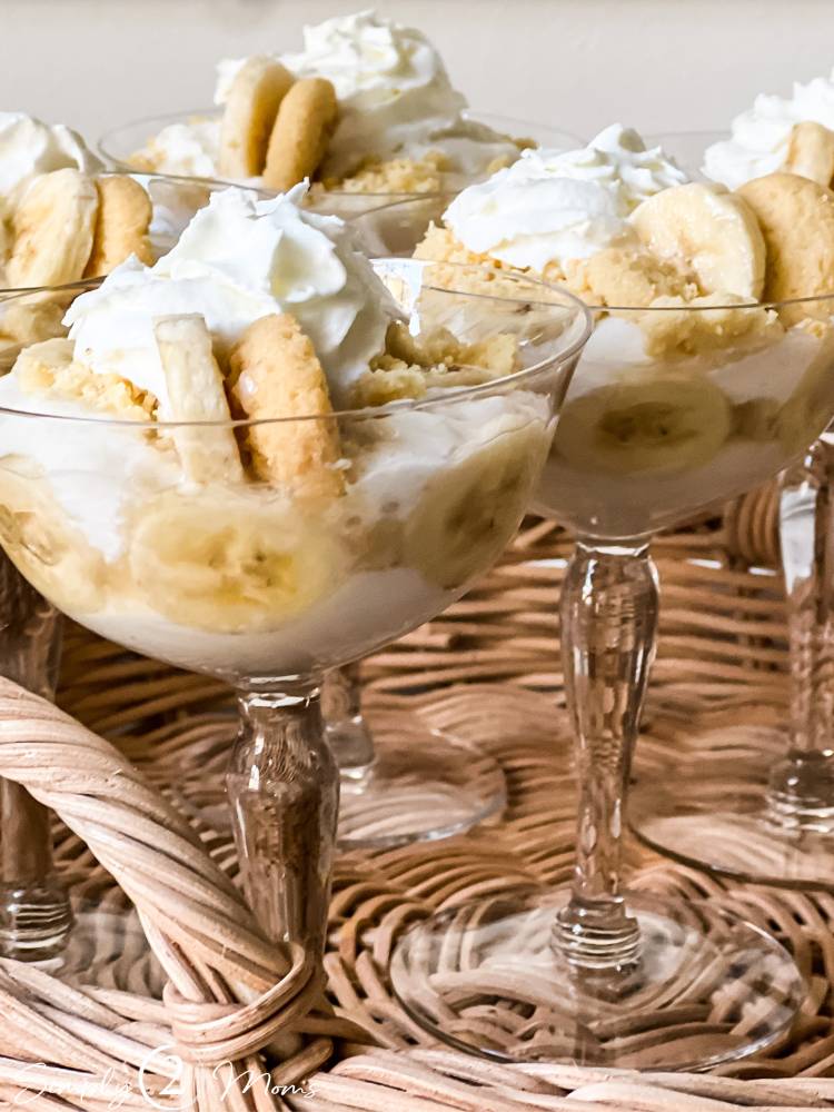 Boozy Banana Pudding Parfaits from Simply 2 Moms