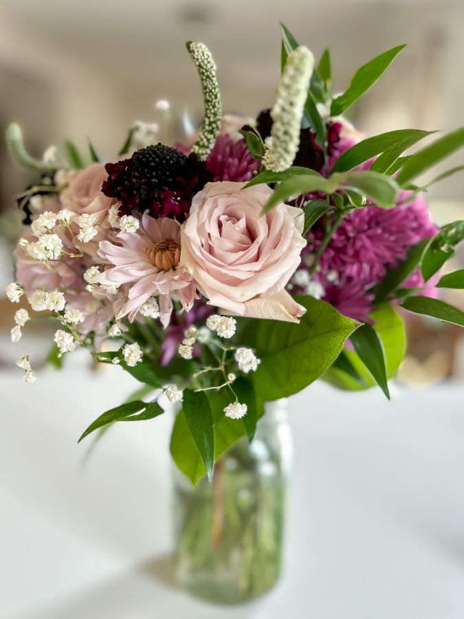 Pink and Purple Flower Bouquet - Week in Rewind with Midwest Life and Style