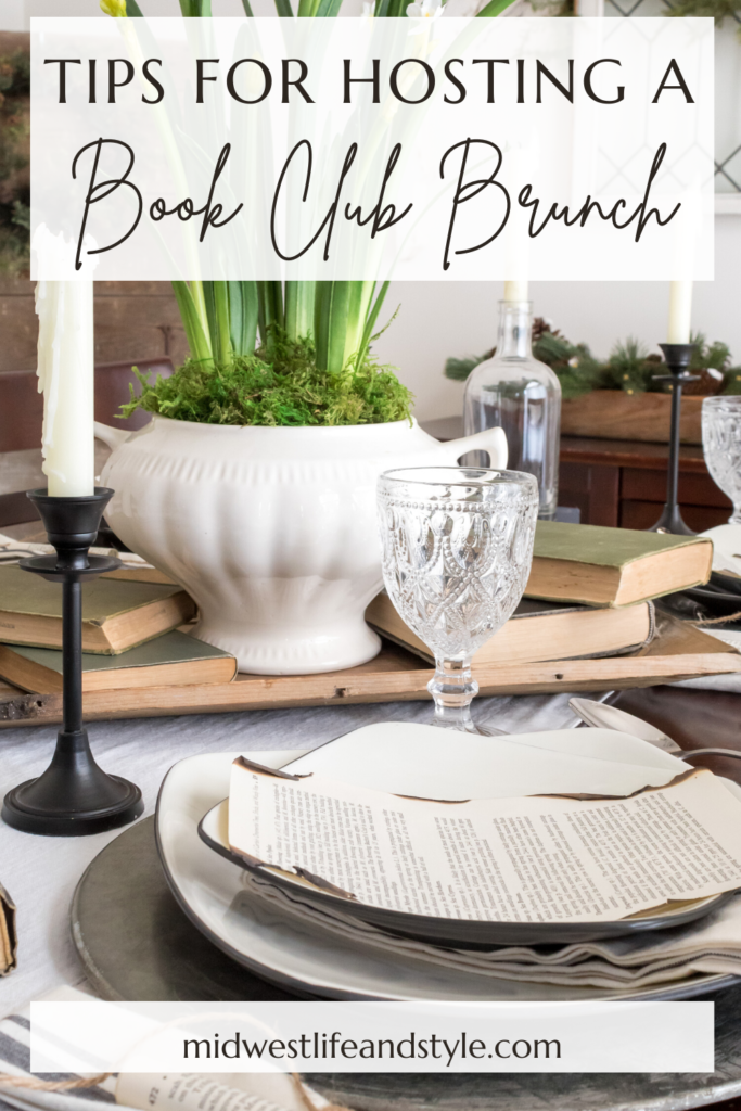 Simple Ideas For Hosting A Book Club Brunch - Midwest Life and Style Blog