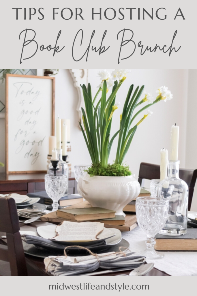 Simple Ideas of Hosting A Book Club Brunch - Midwest Life and Style Blog