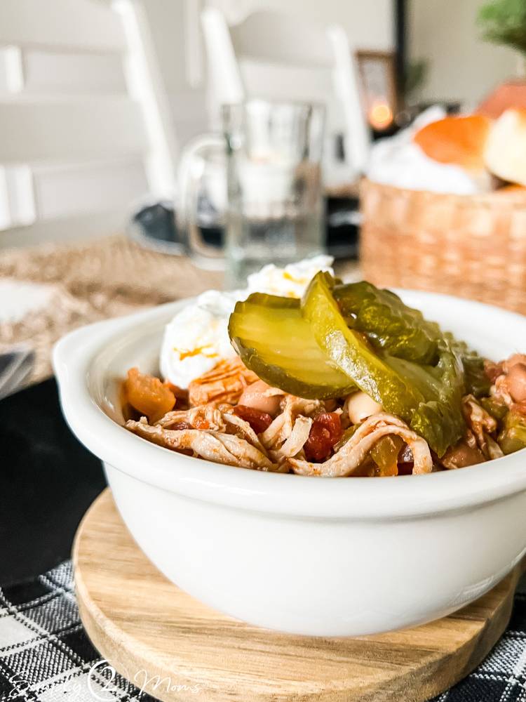 Nashville Hot Chicken Chili from Simply 2 Moms