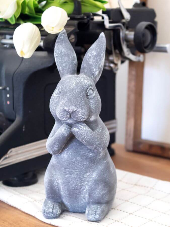 DIY Pottery Barn Bunny Dupe - Midwest Life and Style Blog