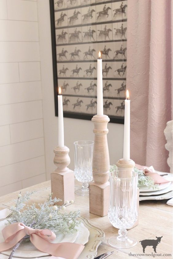 French Farmhouse Candlesticks from The Crowned Goat - Week in Rewind with Midwest Life and Style 