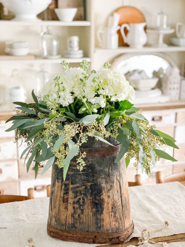 Spring Flower Arrangements in Vintage Vessels from Robyn's French Nest - 10 of the Best Creative Spring DIY Crafts - Midwest Life and Style Blog