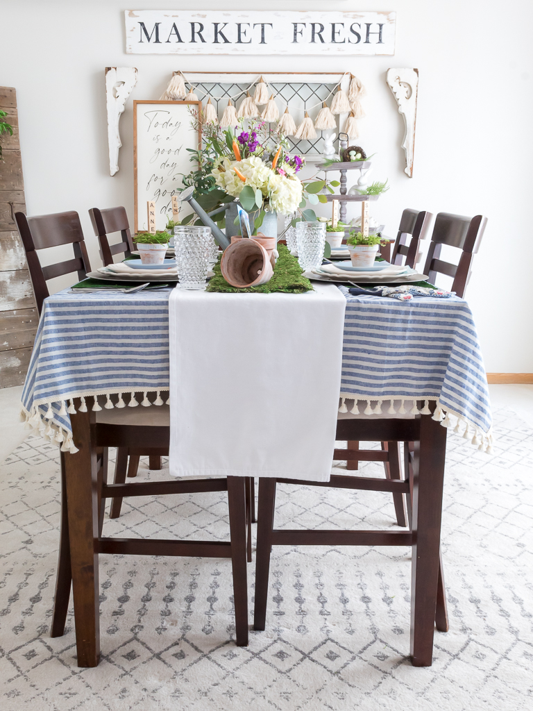 How To Style A Cheery Garden Tablescape For Spring - Midwest Life and Style Blog