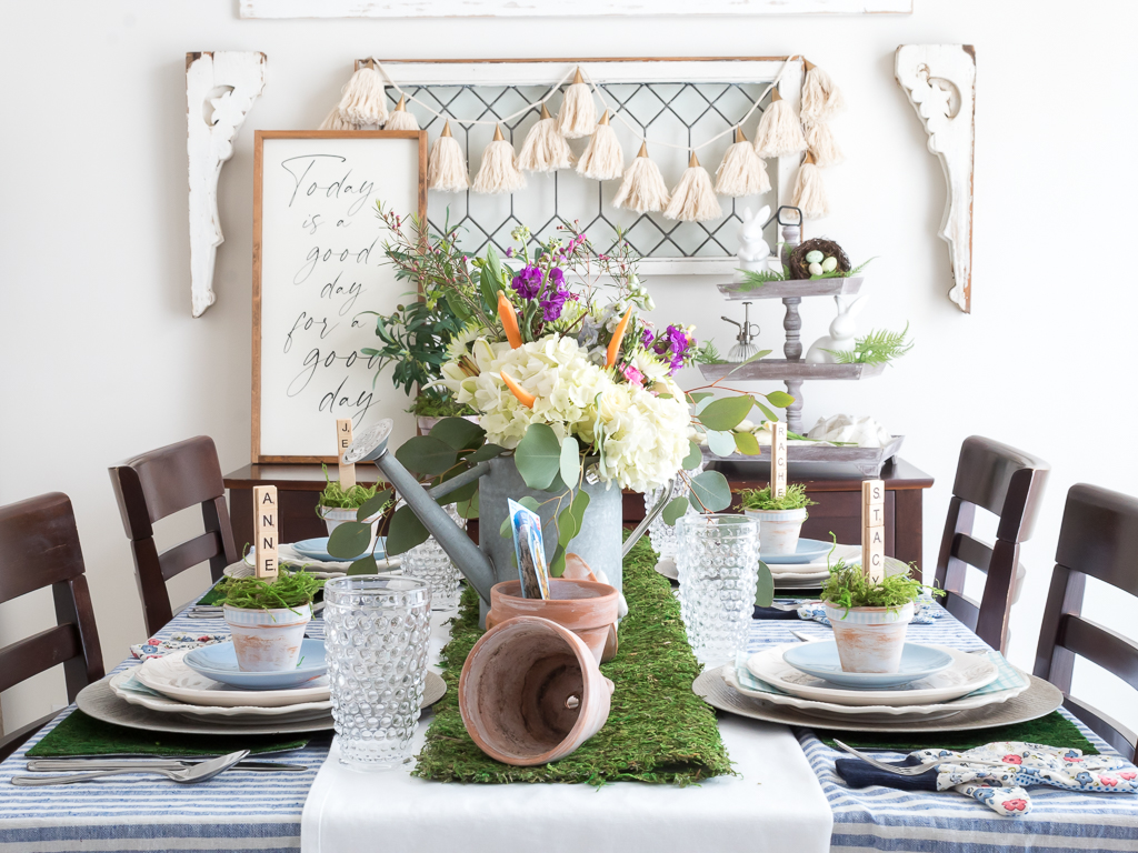 How To Style A Cheery Garden Tablescape For Spring - Midwest Life and Style Blog