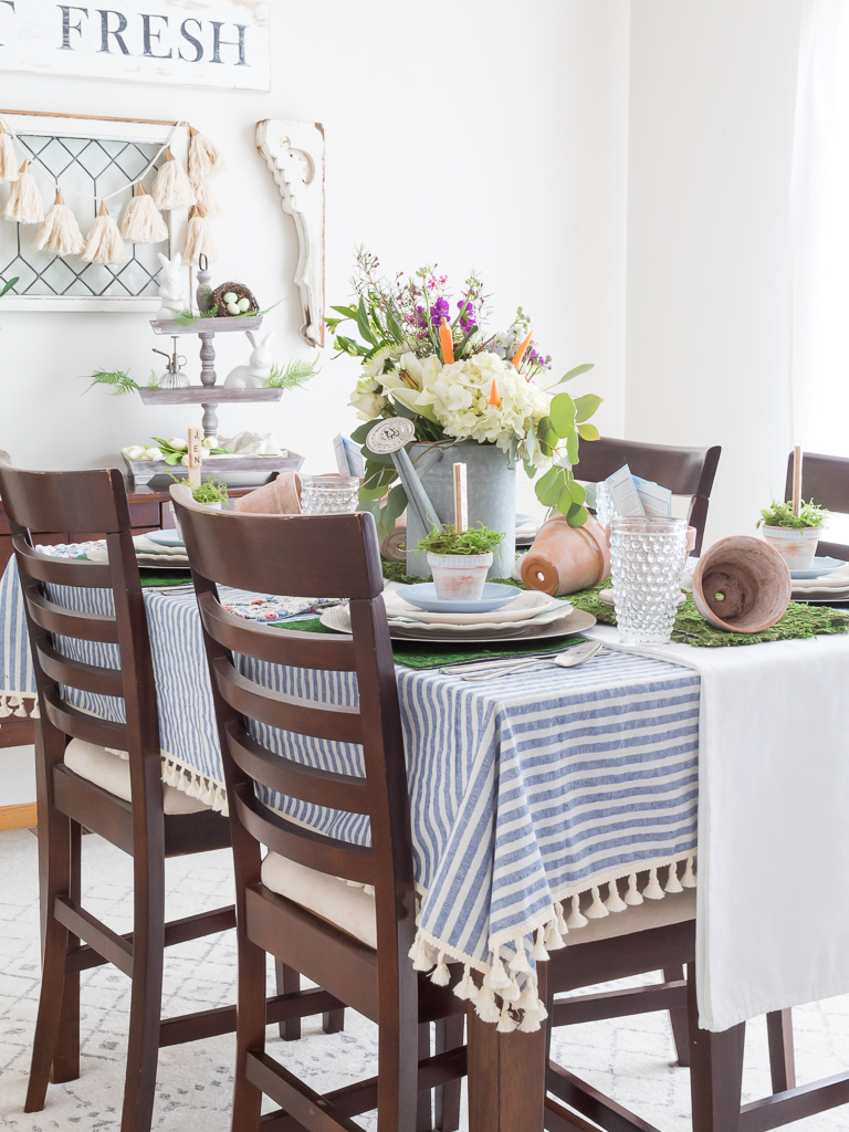 How To Style A Cheery Garden Tablescape For Spring - Midwest Life and Style Blog