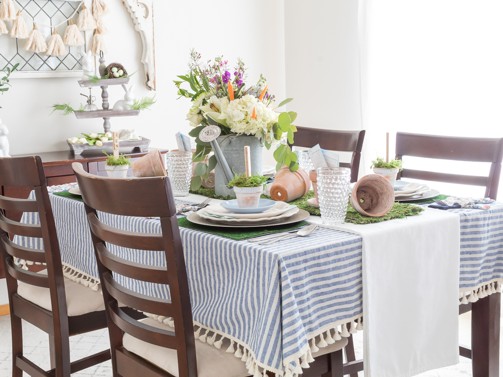 How To Style A Cheery Garden Tablescape For Spring - Midwest Life and Style Blog