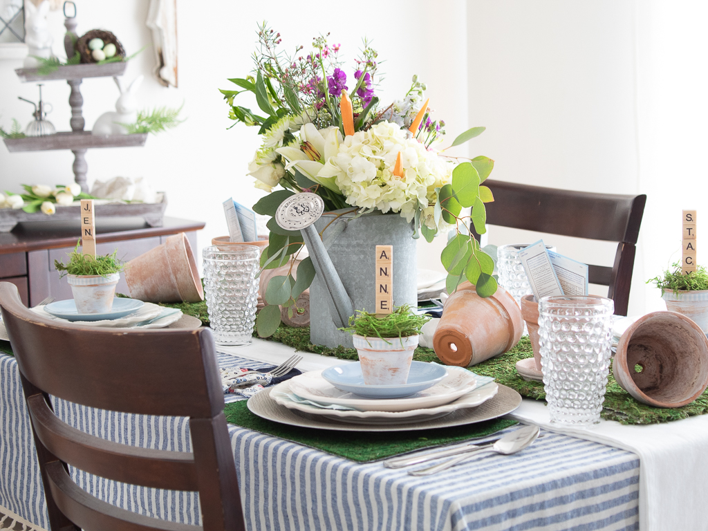 How To Style A Cheery Garden Tablescape For Spring - Midwest Life and Style Blog