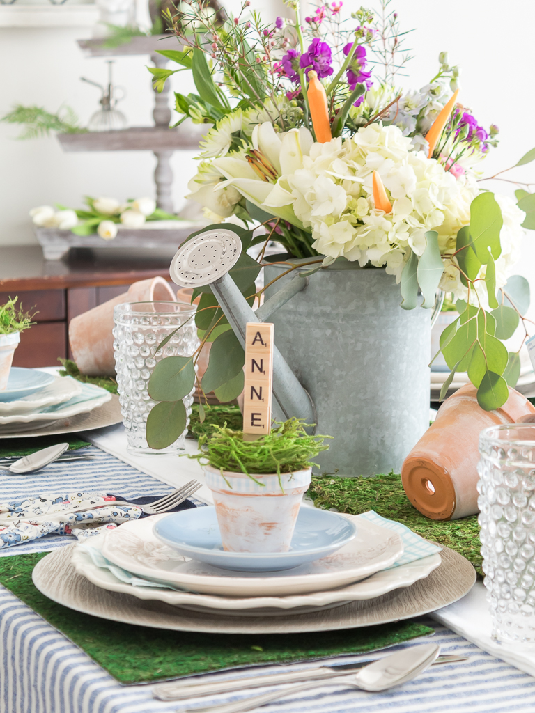 How To Style A Cheery Garden Tablescape For Spring - Midwest Life and Style Blog