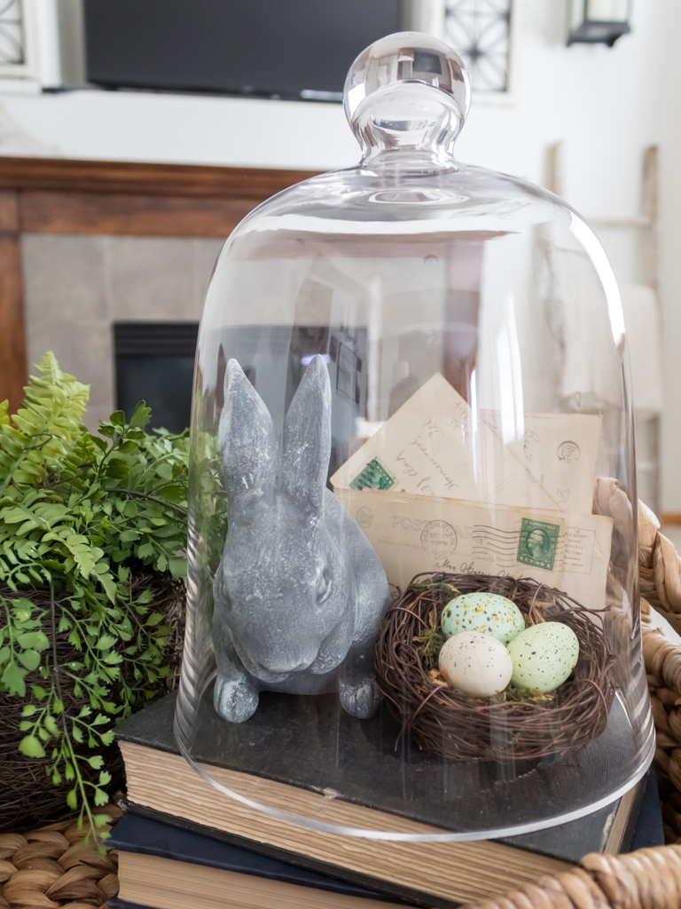 How To Style An Easter Vignette In 5 Easy Steps - Midwest Life and Style Blog