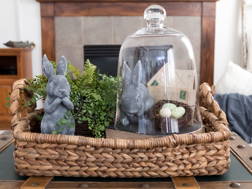 How To Style An Easter Vignette In 5 Easy Steps - Midwest Life and Style Blog