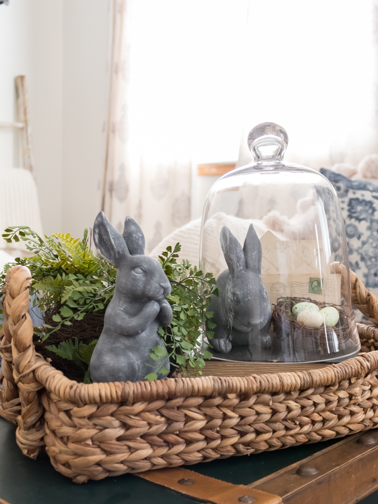 How To Style An Easter Vignette In 5 Easy Steps - Midwest Life and Style Blog