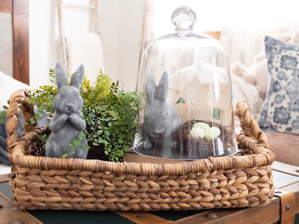 How To Style An Easter Vignette In 5 Easy Steps - Midwest Life and Style Blog