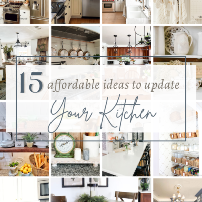 15 Affordable Ideas To Decorate And Update Your Kitchen