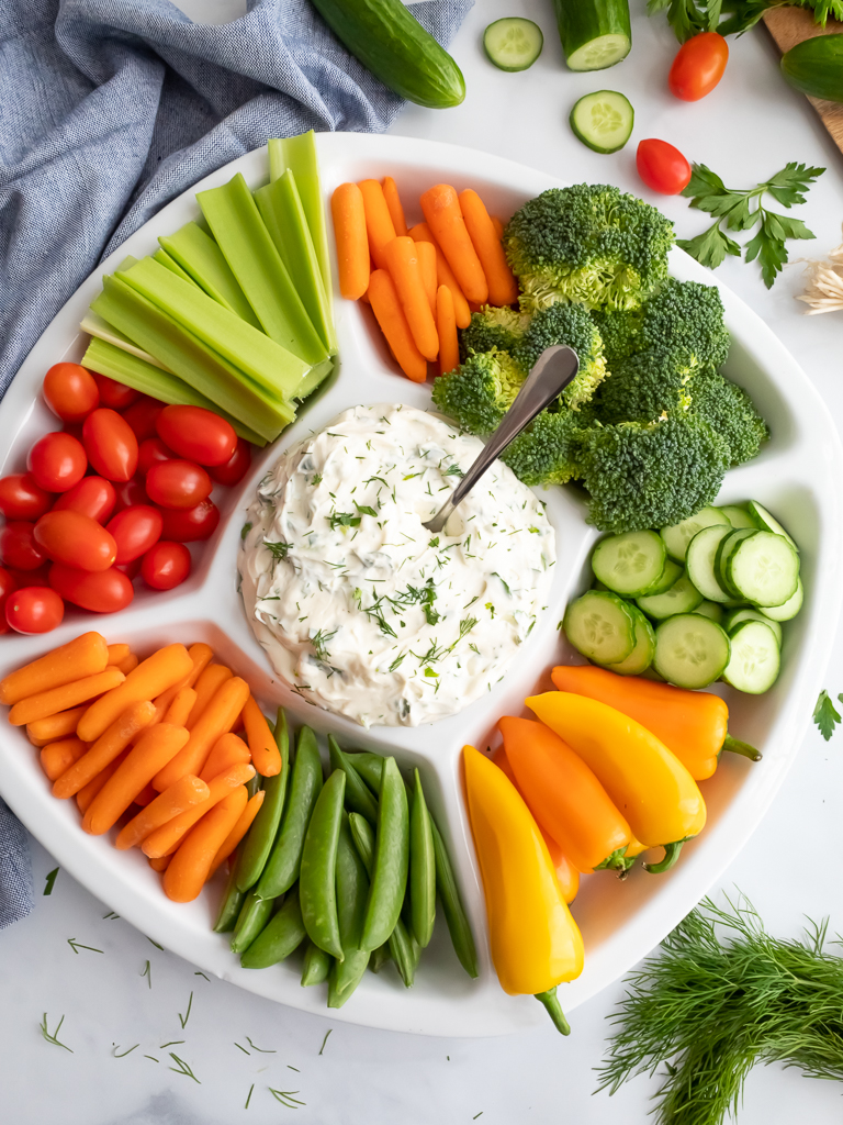 The Best Creamy Spring Herb Dip - Midwest Life and Style Blog