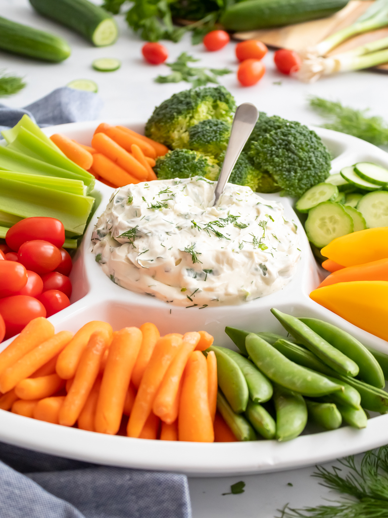 The Best Creamy Spring Herb Dip - Midwest Life and Style Blog