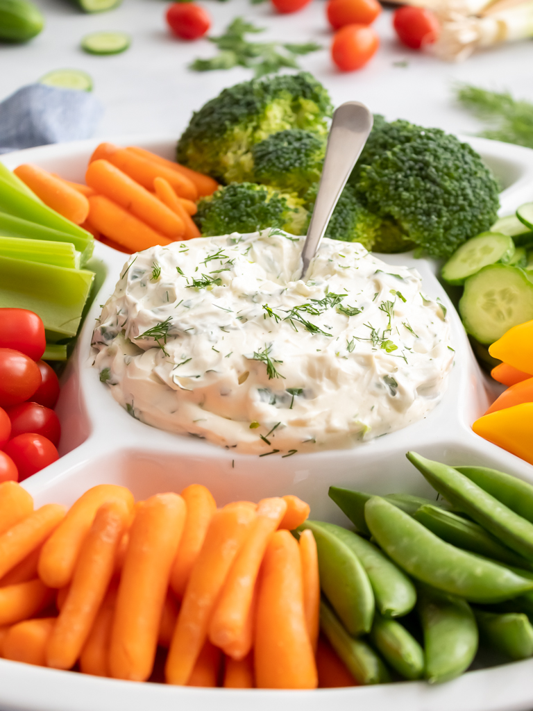 The Best Creamy Spring Herb Dip - Midwest Life and Style Blog