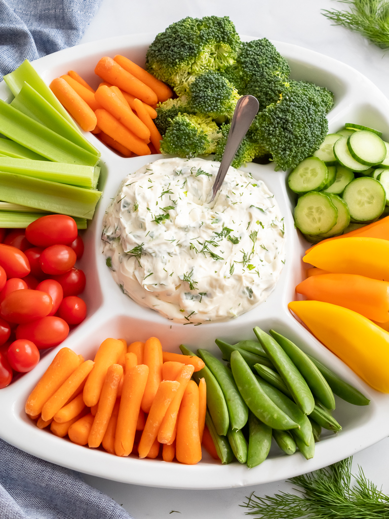 The Best Creamy Spring Herb Dip - Midwest Life and Style Blog