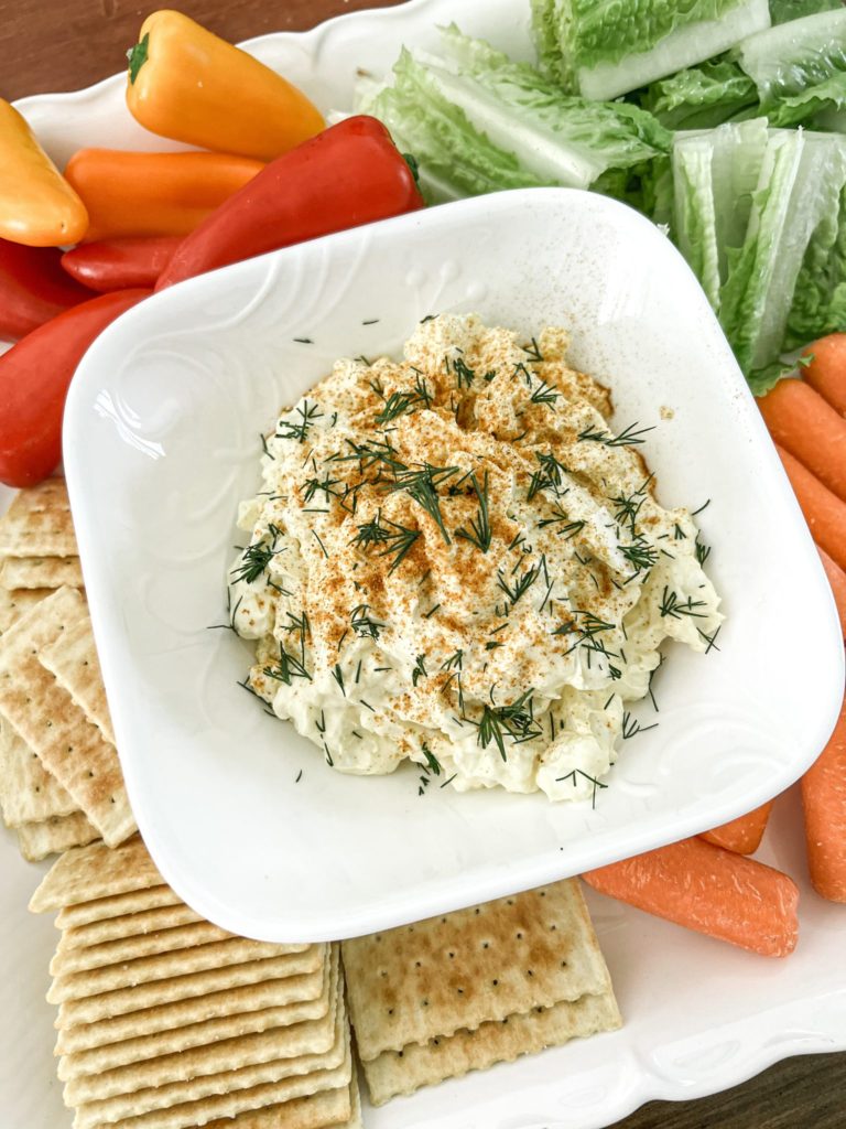 Deviled Egg Dip from Our Tiny Nest - Week in Rewind with Midwest Life and Style Volume 54