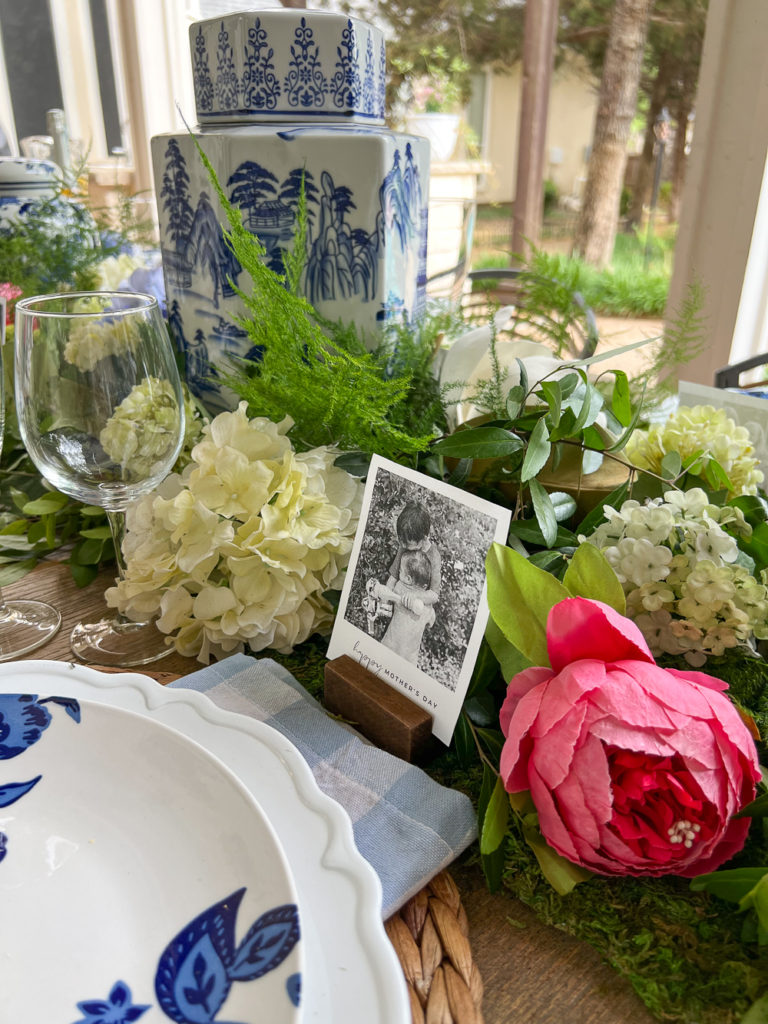 Mother's Day Luncheon Tablecape from Southern Home and Hospitality