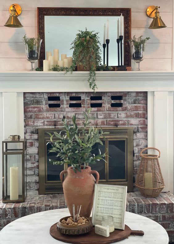 Spring Mantel from Jenny Wren - Week in Rewind with Midwest Life and Style Volume 54