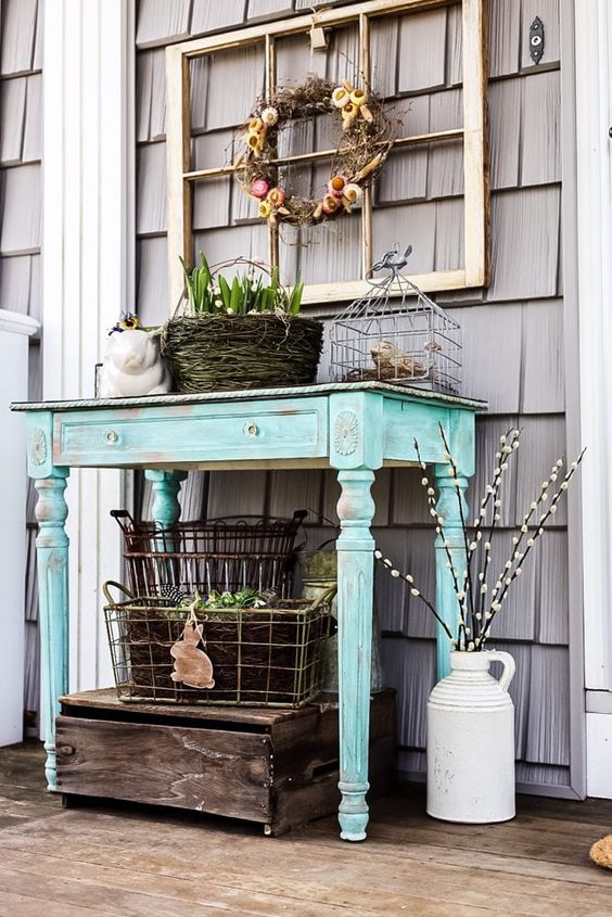 Spring Porch from Cottage On Bunker Hill - Week in Rewind with Midwest LIfe and Style Volume 54