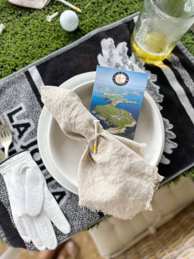 Golf-Themed Father's Day Tablescape from Vintage Home Designs