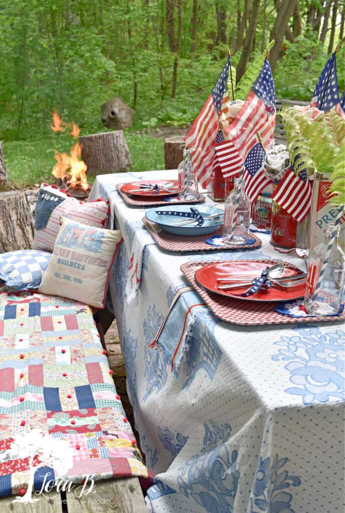 Patriotic Picnic from Create and Ponder - Week In Rewind With Midwest Life and Style Volume 59 - Midwest Life and Style Blog