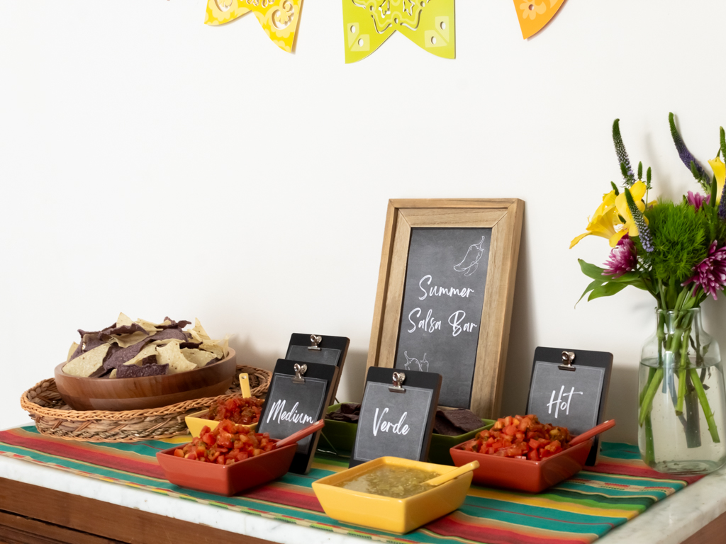 How To Create The Ultimate Summer Salsa Bar