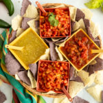 Four Homemade Salsas for a Summer Salsa Bar