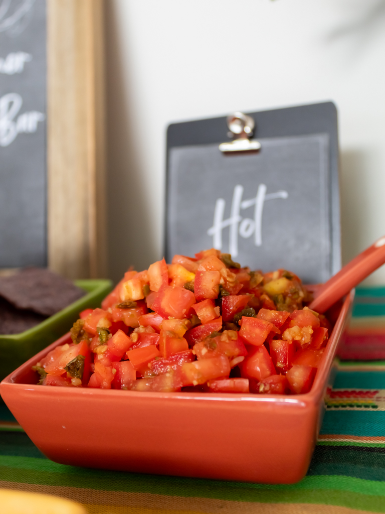 Hot Salsa on Summer Salsa Bar