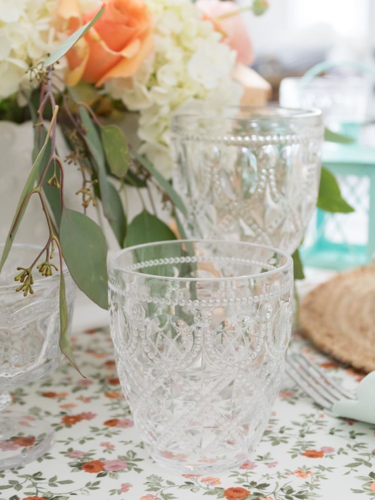 Peach Perfection: How To Style A Stunning Summer Tablescape - Midwest Life and Style Blog