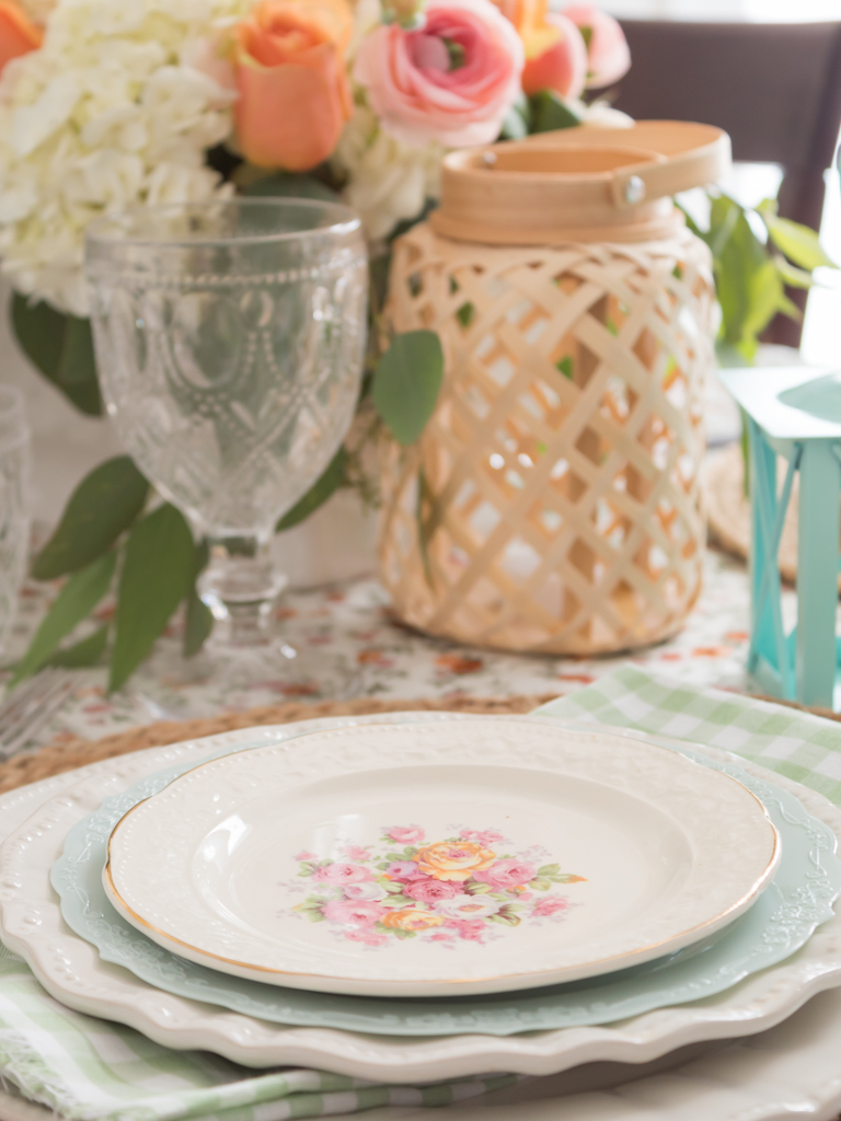 Peach Perfection: How To Style A Stunning Summer Tablescape - Midwest Life and Style Blog