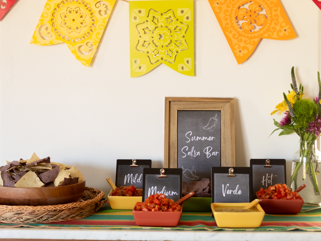 How To Create The Ultimate Summer Salsa Bar