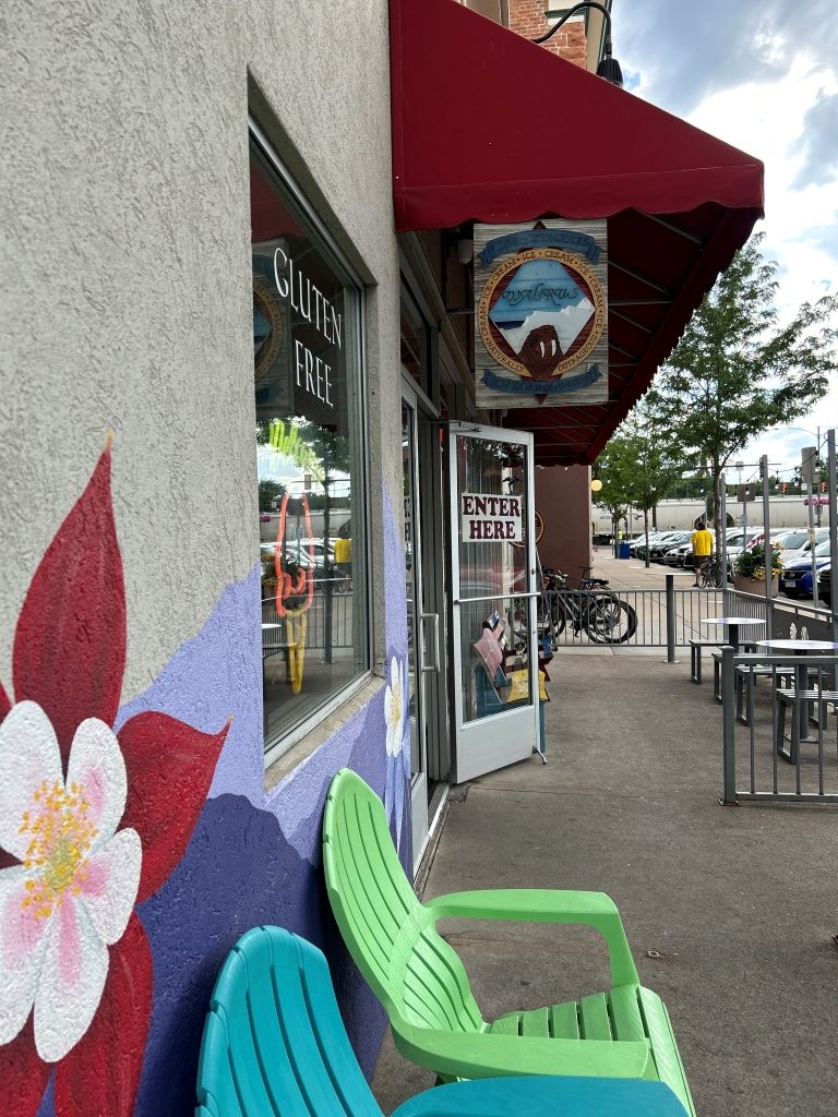 Walrus Ice Cream shop in Fort Collins Colorado