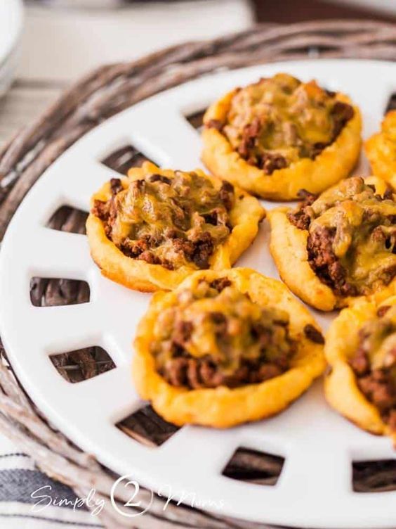 BBQ Cheddar Meatpies - Football Tailgate Recipes - Midwest Life and Style Blog