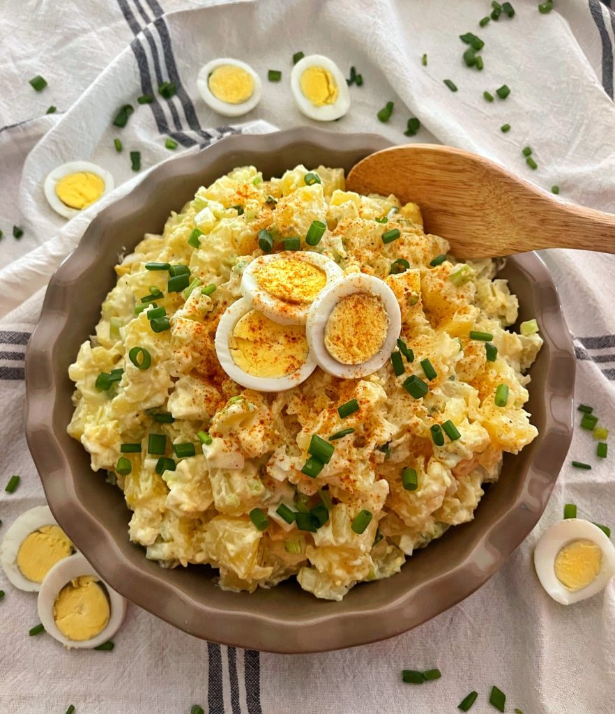 Potato Salad with a Southern Twist - 6 Simple Potluck Recipes With A Southern Twist